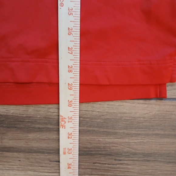 FootJoy Polo Mens Large Red Santa Lucia River Club Performance Stretch Flex - Picture 6 of 10